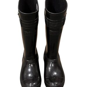 Sperry Women's Black Rain Boots, Size 5